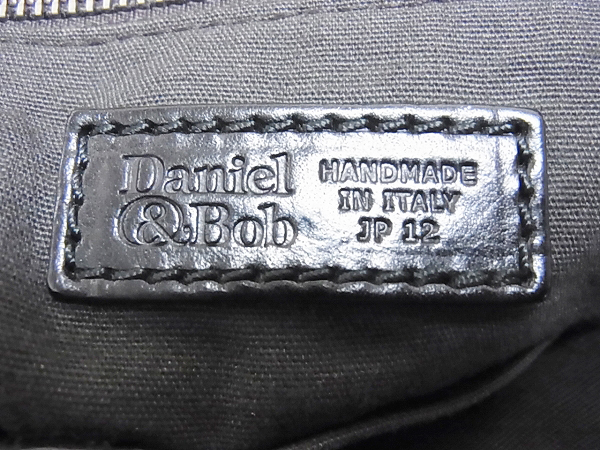 実際に弊社で買取させて頂いたDaniel&Bob/ダニエルボブ 2WAYレザーショルダー/トートバッグの画像 7枚目