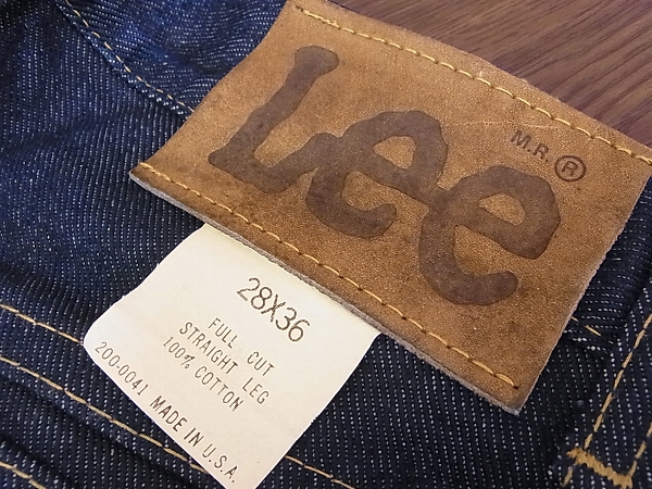 実際に弊社で買取させて頂いたLee/リー 70-80's デットストック 200-0041 デニムパンツ/28の画像 2枚目