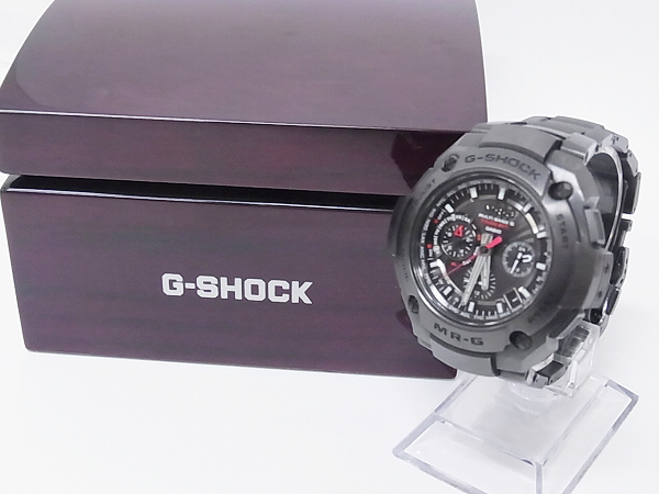 実際に弊社で買取させて頂いたG-SHOCK/Gショック[30万↑]MR-G 電波ソーラー MRG-8100B-1AJFの画像 1枚目