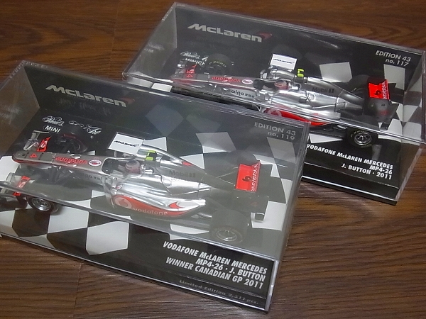 実際に弊社で買取させて頂いたミニチャンプス MCLAREN/Mercedes GP F1 TEAM 他 10点↑SETの画像 3枚目