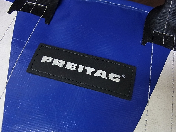 実際に弊社で買取させて頂いたFREITAG/フライターグ F75 LELAND ハンド/トートバッグ 青の画像 6枚目