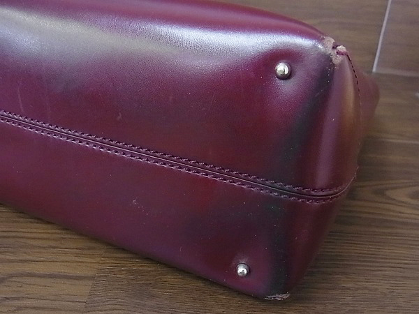 実際に弊社で買取させて頂いたTOD'S/トッズ レザー 2WAY トート/ショルダーバッグ エンジの画像 8枚目