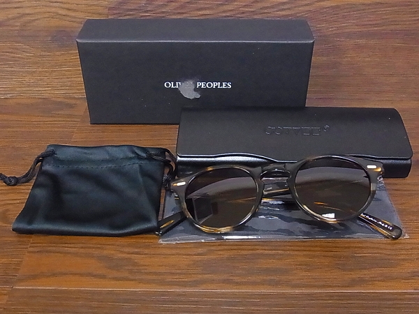 実際に弊社で買取させて頂いたOLIVER PEOPLES Gregory Peck デミ柄サングラス OV5186-1560の画像 8枚目