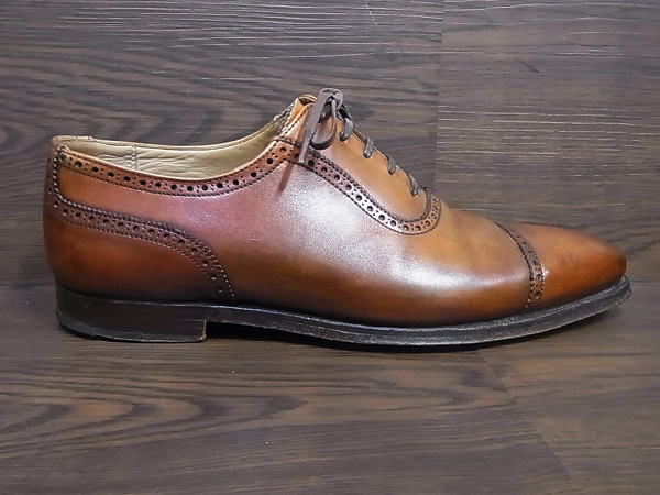 実際に弊社で買取させて頂いたCROCKETT&JONES/クロケット&ジョーンズ 革靴/レザー 5152/７Eの画像 5枚目