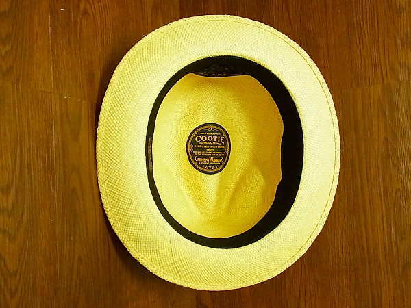 実際に弊社で買取させて頂いたクーティー QUITO Panama Hat/キトパナマハット CTE-12S508/Lの画像 4枚目