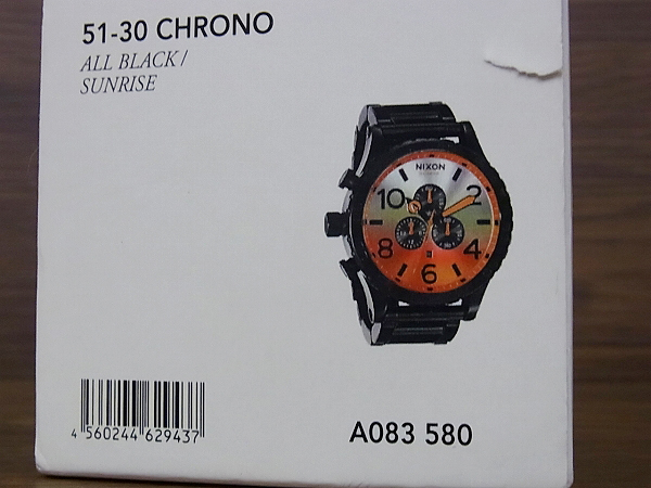 実際に弊社で買取させて頂いたNIXON/ニクソン[6.6万↑]THE 51-30 CHRONO/クォーツ A083-580 の画像 9枚目