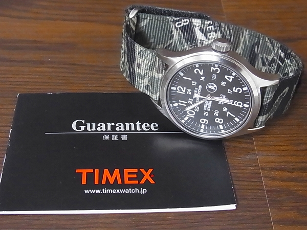 実際に弊社で買取させて頂いたTIMEX×HYSTERIC/EXPEDITION SCOUT METAL タイガーカモ 0262QG01の画像 7枚目