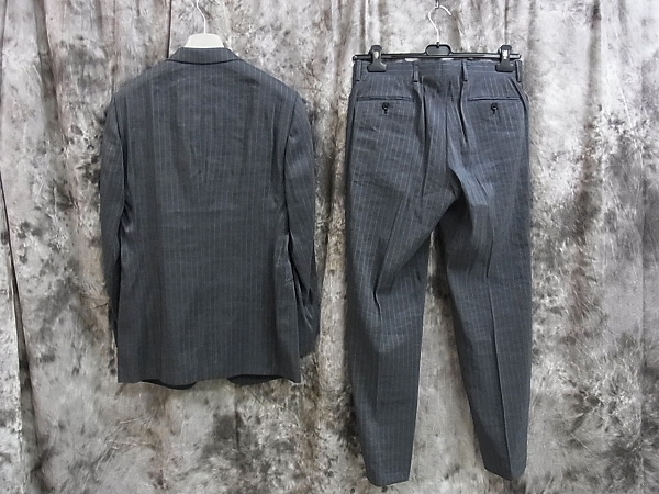 実際に弊社で買取させて頂いたARMANI COLLEZIONI/アルマーニ 上下セットアップスーツ 46Rの画像 1枚目