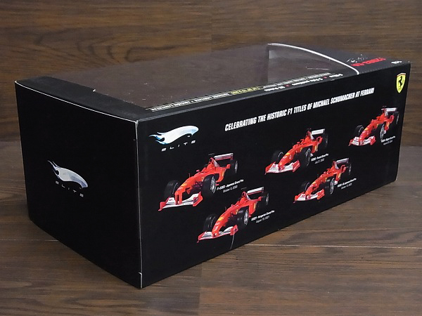 実際に弊社で買取させて頂いたホットウィール F2003-GA/JAPAN GP M.シューマッハ N2077 1/18の画像 5枚目