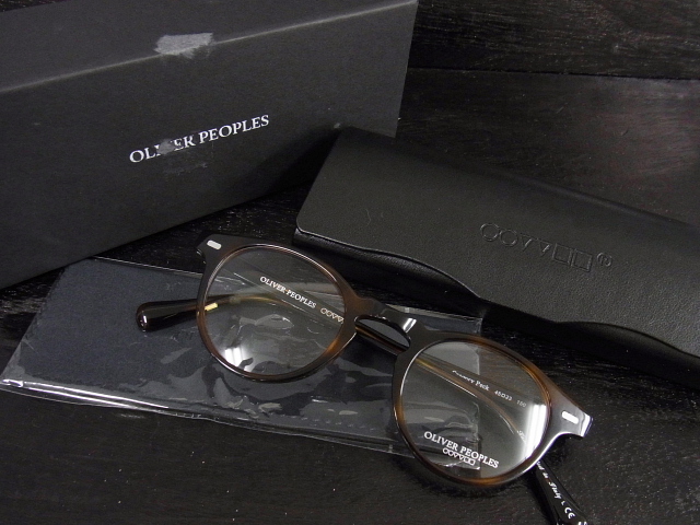 実際に弊社で買取させて頂いたOLIVER PEOPLES Gregory Peck デミ柄サングラス OV5186-1004の画像 9枚目