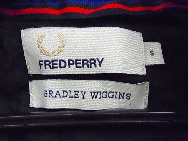 実際に弊社で買取させて頂いたFRED PERRY×BRADLEY WIGGINS Bomber Jacket ブルゾン/J3288/Sの画像 3枚目