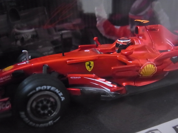 実際に弊社で買取させて頂いたホットウィール 1/43 フェラーリ F60/F2008他 5点以上セットの画像 4枚目