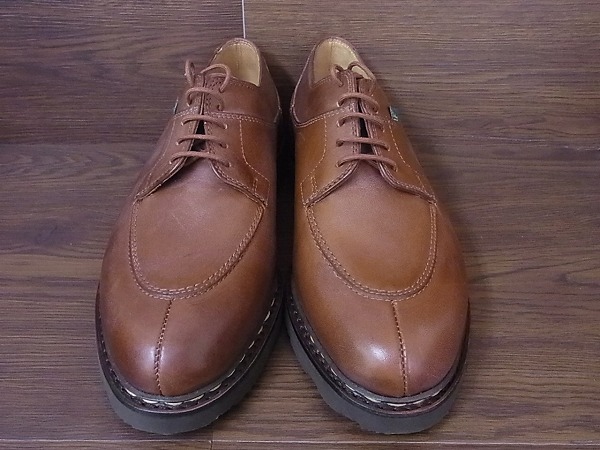 実際に弊社で買取させて頂いたParaboot/パラブーツ アヴィニョン レザーシューズ 705111/6.5の画像 1枚目