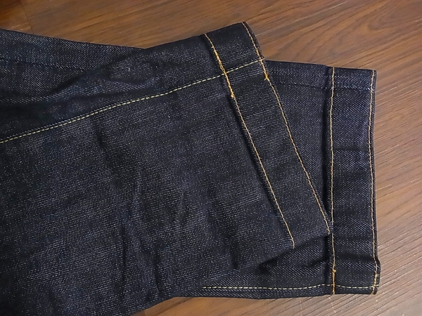 実際に弊社で買取させて頂いたCHALLENGER/NARROW DENIM PANTS/デニムパンツ CLG-PT015-003/Sの画像 8枚目