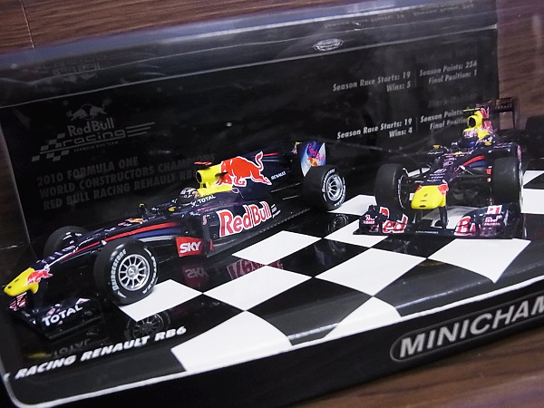 実際に弊社で買取させて頂いたMINICHAMPS/ミニチャンプス F-1 レッドブル/INFINITI 8点SETの画像 5枚目