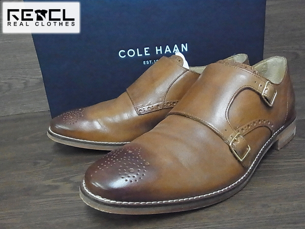 実際に弊社で買取させて頂いたCOLE HAAN/コールハーン CAMBRIDGE DOUBLE MONK/C12900/10M