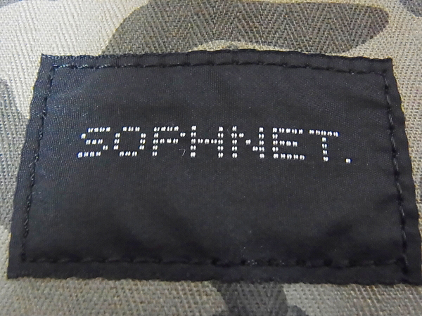 実際に弊社で買取させて頂いたSOPHNET/ソフネット カモフラージュ柄手提げ/トートバッグの画像 6枚目