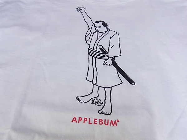 実際に弊社で買取させて頂いたAPPLEBUM/アップルバム他 半袖プリントTシャツ 2点セットの画像 3枚目