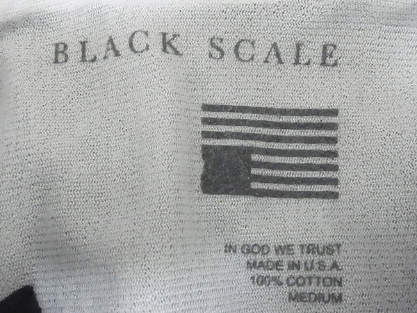 実際に弊社で買取させて頂いた40ozNYC×BLACK SCALE ナイロンコーチジャケット ブラック Mの画像 2枚目