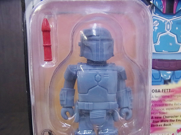 実際に弊社で買取させて頂いたMEDICOMTOY 非売品 スターウォーズ キューブリック BOBA FETTの画像 4枚目