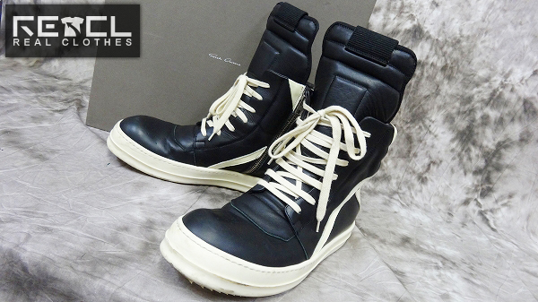 実際に弊社で買取させて頂いたRick Owens/リックオウエンス ジオバスケットスニーカー 43