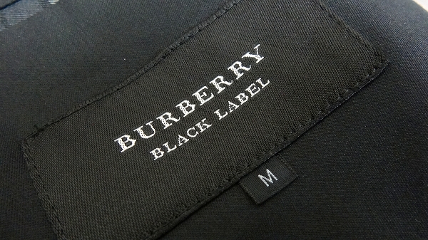 実際に弊社で買取させて頂いたBURBERRY BLACK LABEL/バーバリー 2Bテーラードジャケット Mの画像 2枚目