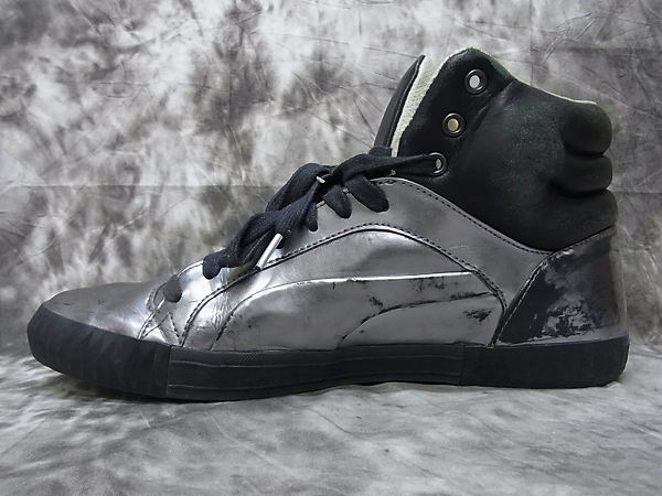 実際に弊社で買取させて頂いたPUMA×Alexander Mcqueen ストリートクライム 10AW 351465-01/28の画像 4枚目