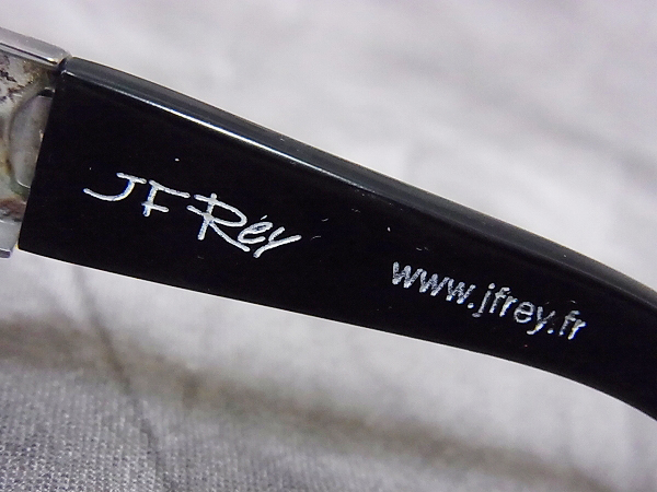 実際に弊社で買取させて頂いたJ.F.REY/ジェイエフレイ 度あり メガネ/眼鏡フレーム スクエア型の画像 5枚目
