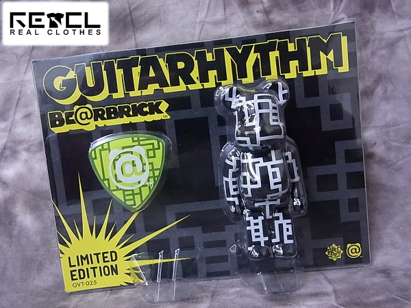 実際に弊社で買取させて頂いたBE@RBRICK/ベアブリック GUITARHYTHM/ギタリズム 限定品 1/6