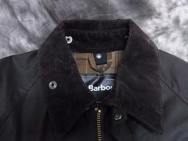 実際に弊社で買取させて頂いたBarbour/バブアー ビデイル オイルドジャケット ブラウン系の画像 4枚目