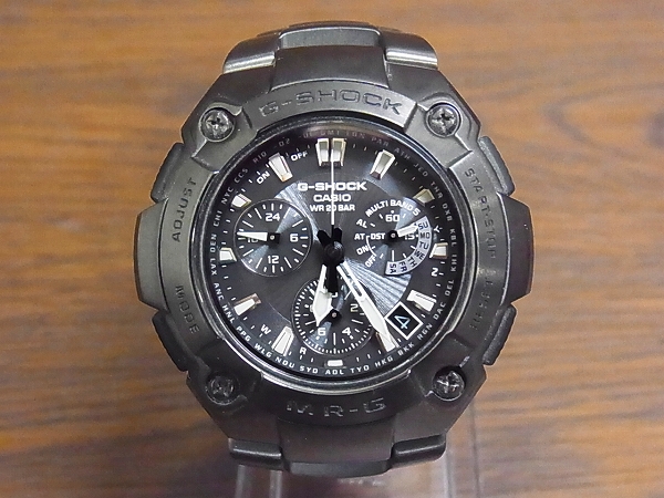 実際に弊社で買取させて頂いたG-SHOCK/Gショック MR-G クロノ タフソーラー MRG-7500BJ-1AJFの画像 1枚目