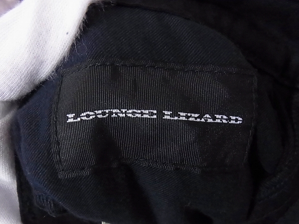 実際に弊社で買取させて頂いたLOUNGE LIZARD/ラウンジリザード パンツ ジップフライ 黒/1の画像 6枚目