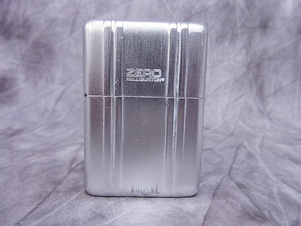 実際に弊社で買取させて頂いたZIPPO/ジッポー ZERO HALLIBURTON/ゼロ ハリバートン/2003年製の画像 1枚目