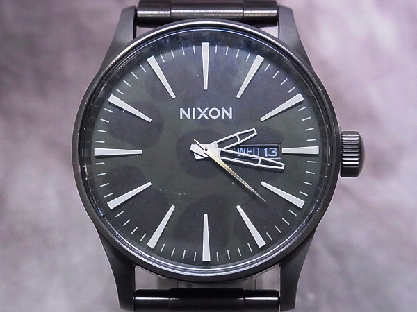 実際に弊社で買取させて頂いたNIXON/ニクソン THE SENTRY SS/セントリー ALLブラック 腕時計の画像 1枚目