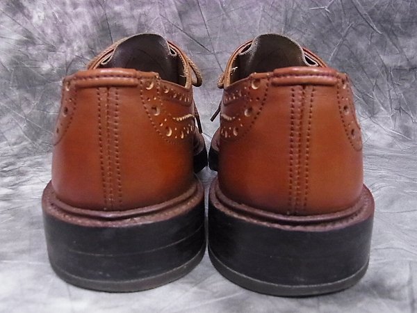 実際に弊社で買取させて頂いたTricker's/トリッカーズ カントリー ウィングチップ/76518/6.5の画像 2枚目