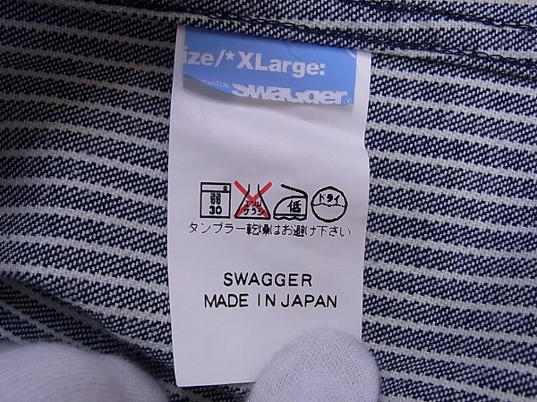 実際に弊社で買取させて頂いたSWAGGER/スワッガー VネックロンT/ヒッコリージャケット 2点の画像 8枚目