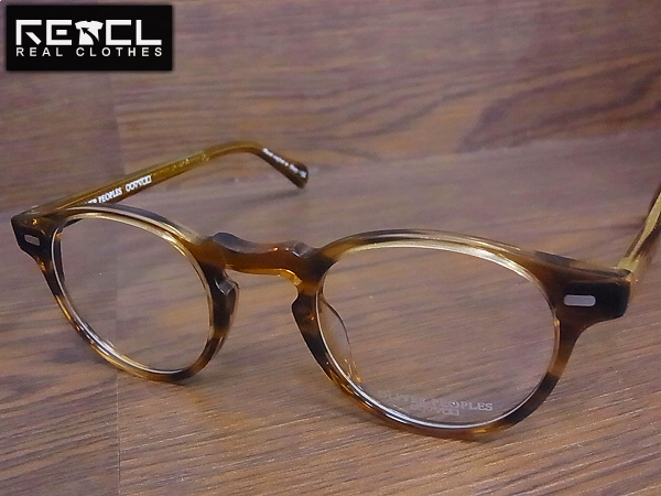 実際に弊社で買取させて頂いたOLIVER PEOPLES/オリバーピープルズ GREGORY PECK/OV5186-1011