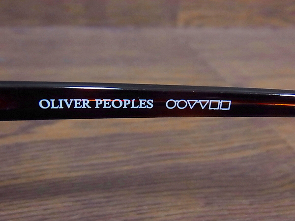 実際に弊社で買取させて頂いたOLIVER PEOPLES/オリバーピープルズ GREGORY PECK/OV5186-1004の画像 5枚目