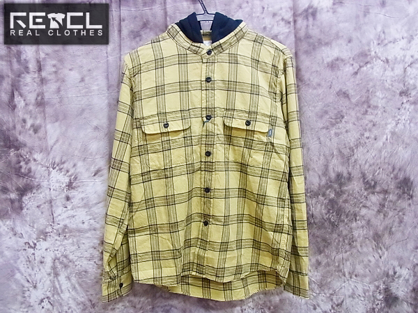 実際に弊社で買取させて頂いたCHALLENGER HOODED CHECK SHIRT 長袖シャツ CLG-SH 016-003/M