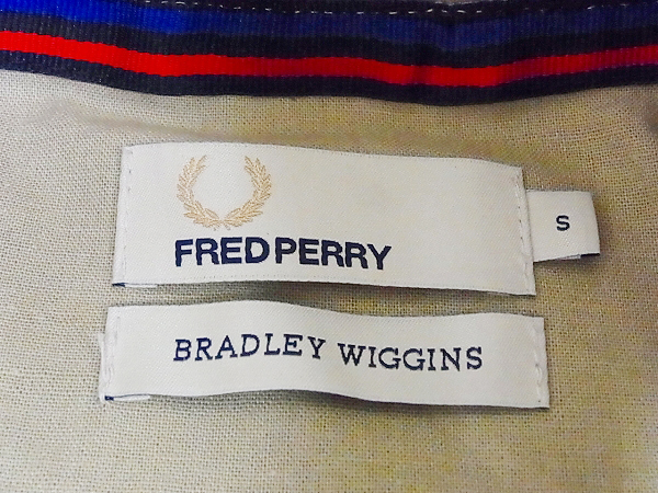 実際に弊社で買取させて頂いたFRED PERRY/フレッドペリー チップソーリブボンバー J3288/Sの画像 2枚目