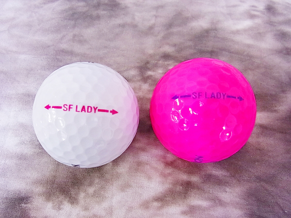 実際に弊社で買取させて頂いたSRIXON/スリクソン SOFT FEEL LADY ピンク/ホワイト 5点SETの画像 8枚目