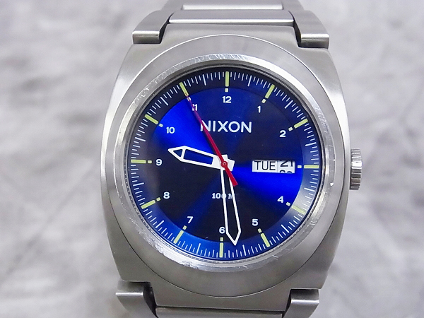 実際に弊社で買取させて頂いたNIXON/ニクソン DON BLUE SUNRAY アナログ腕時計 A3581258の画像 2枚目