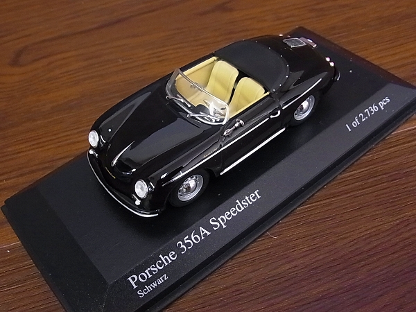 実際に弊社で買取させて頂いたMINICHAMPS ポルシェ356A/ベンツSLR-マクラーレン等 1/43 4点の画像 1枚目