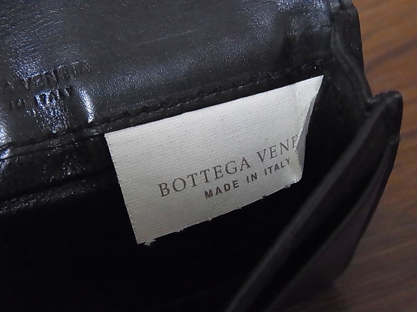 実際に弊社で買取させて頂いたBOTTEGA VENETA/ボッテガ 174646 イントレ 名刺/カード入れの画像 8枚目