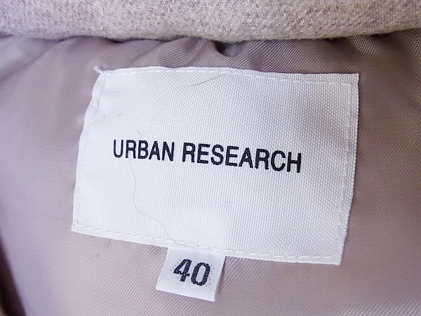 実際に弊社で買取させて頂いたURBAN RESEARCH/アーバンリサーチ ウールダウンベスト/40の画像 2枚目