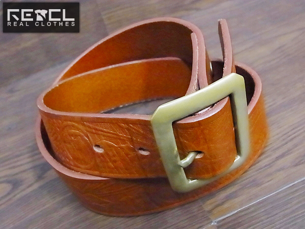 実際に弊社で買取させて頂いたCOOTIE/クーティー Bandit Leather Belt/型押しレザーベルト