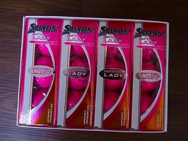 実際に弊社で買取させて頂いたSRIXON/スリクソン SOFT FEEL LADY パッションピンク 5点SETの画像 1枚目