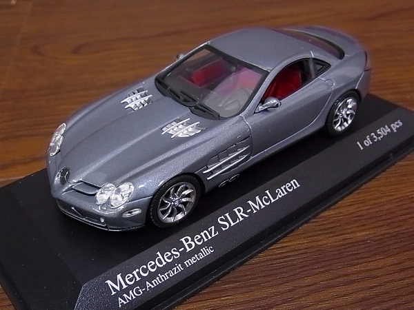 実際に弊社で買取させて頂いたMINICHAMPS ポルシェ356A/ベンツSLR-マクラーレン等 1/43 4点の画像 3枚目