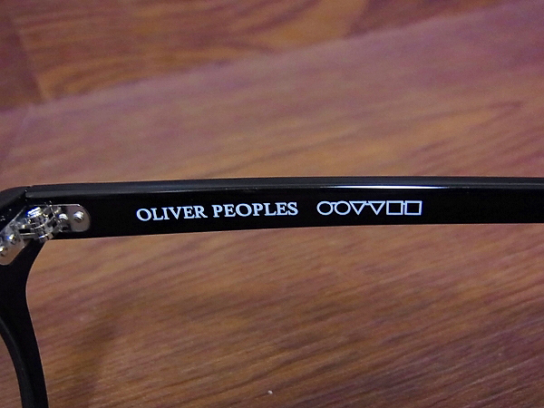 実際に弊社で買取させて頂いたOLIVER PEOPLES/オリバーピープルズ GREGORY PECK/OV5186-1005の画像 4枚目