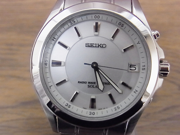 SEIKO ソーラー電波腕時計 SBTM019 - 腕時計(アナログ)